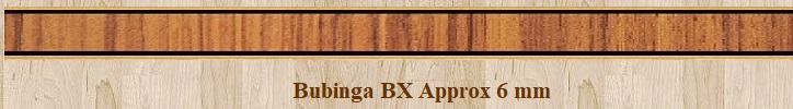 Bubinga BX 6mm